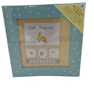 NWOT New Seasons Blue Baby Memories Photo Album